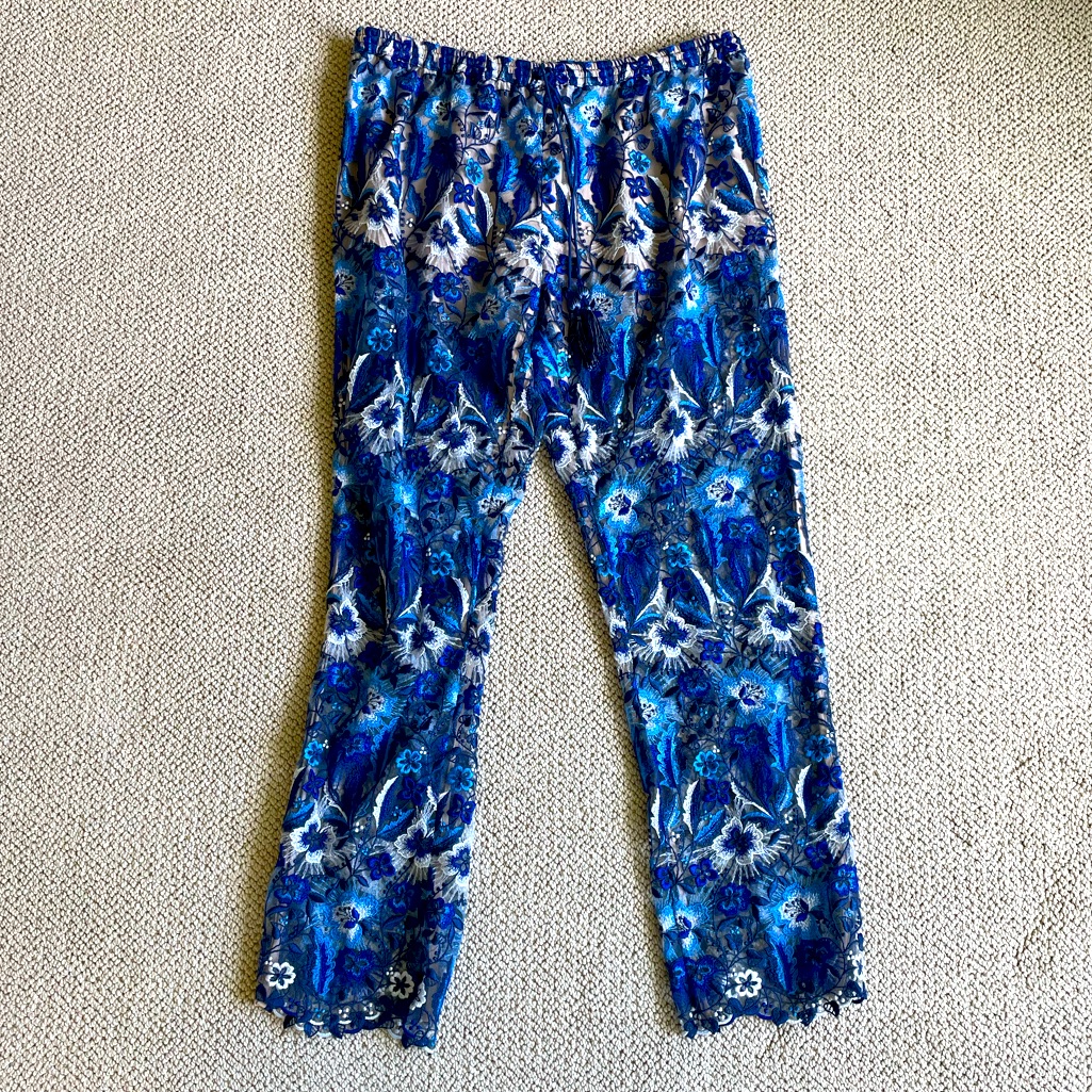Calypso St Barth Lace Pants Size Small